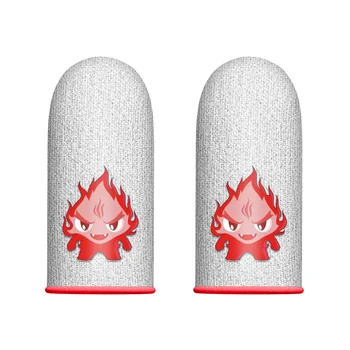 1 пара чехлов для пальцев для мобильной игры PUBG Перчатки для пальцев Дышащие Моющиеся