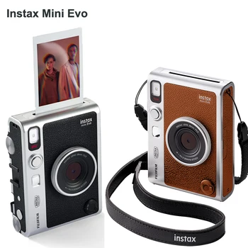 Оригинальный принтер фотографий для смартфонов Fujifilm Instax Mini Evo Instant Camera + (опционально Instax Mini White Film 20 листов)