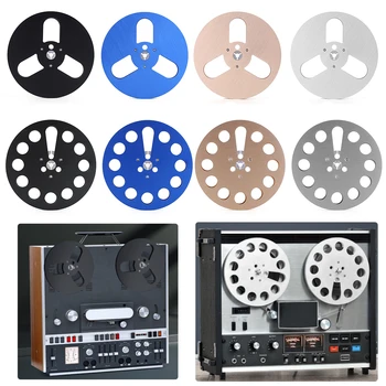 7-дюймовая Аудиокассета С Открытой катушкой, Пустые Катушечные Магнитофоны, Машина для Открывания Алюминиевых Дисков с Пустой Пластиной для Studer ReVox/TEAC/BASF