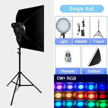 Профессиональное универсальное оборудование для студии короткометражного видео софтбокс beauty photo sun RGB live photo Light