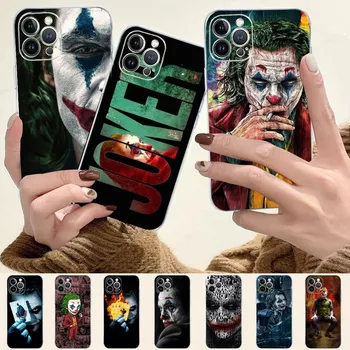 Улыбающееся Лицо-J-JokerS Чехол Для телефона iPhone 14 11 12 13 Mini Pro XS Max Cover 6 7 8 Plus X XR SE 2020 Funda Shell