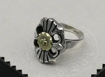 Тайское серебряное кольцо из стерлингового серебра S925 пробы, новое кольцо с перьями ручной работы в стиле орла в стиле ретро