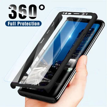 360 Полный Противоударный Чехол Для Телефона Samsung Galaxy S10 S9 S8 Plus Защитные Чехлы Samsung Note 10 Pro 9 8 S20 A50 A70 Чехол