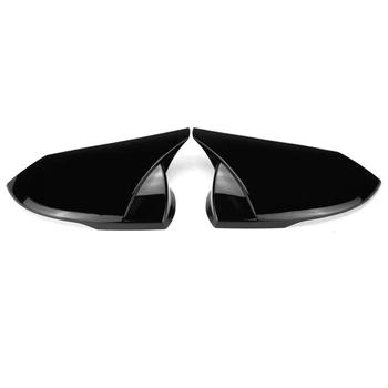 Автомобиль M Style Глянцевый черный Чехол для зеркала заднего вида, накладка на раму, крышки боковых зеркал для Hyundai Elantra 2021 2022