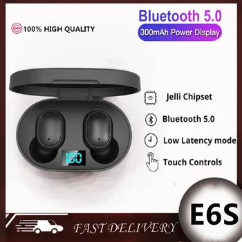 НОВЫЕ наушники E6S Bluetooth 5.1 Беспроводная гарнитура Bluetooth с шумоподавлением Гарнитура с микрофонами Наушники для Xiaomi iphone